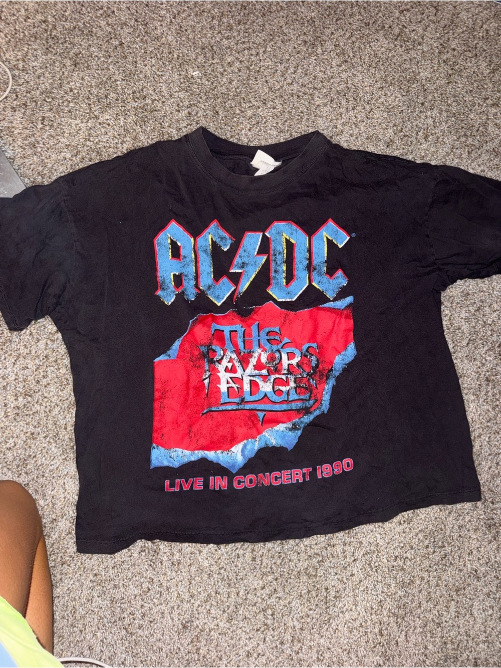 Y2K Vintage Graphic Tee AC/DC